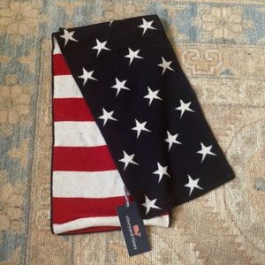 Brand New Stars and Stripes vineyard vines scarf